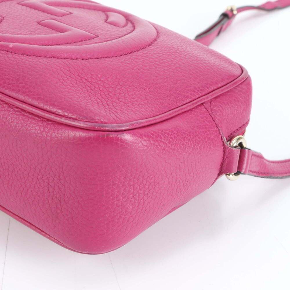 Gucci Soho Small Disco 308364 Leather Shoulder/Crossbody Bag with Tassel, Wom... - Picture 4 of 9
